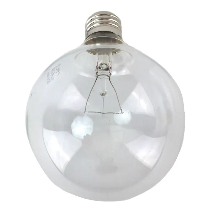 白熱ボール電球 100W E26 G95 クリア LB-G9600K-CLL