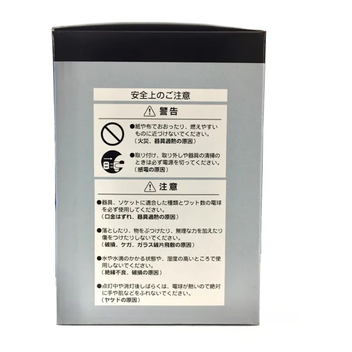白熱ボール電球 100W E26 G95 ホワイト LB-G9600K-WLL