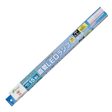 オーム電機 直管ＬＥＤランプ 15形相当 Ｇ13 昼光色 グロースタータ器具専用 片側給電仕様 ＬＤ