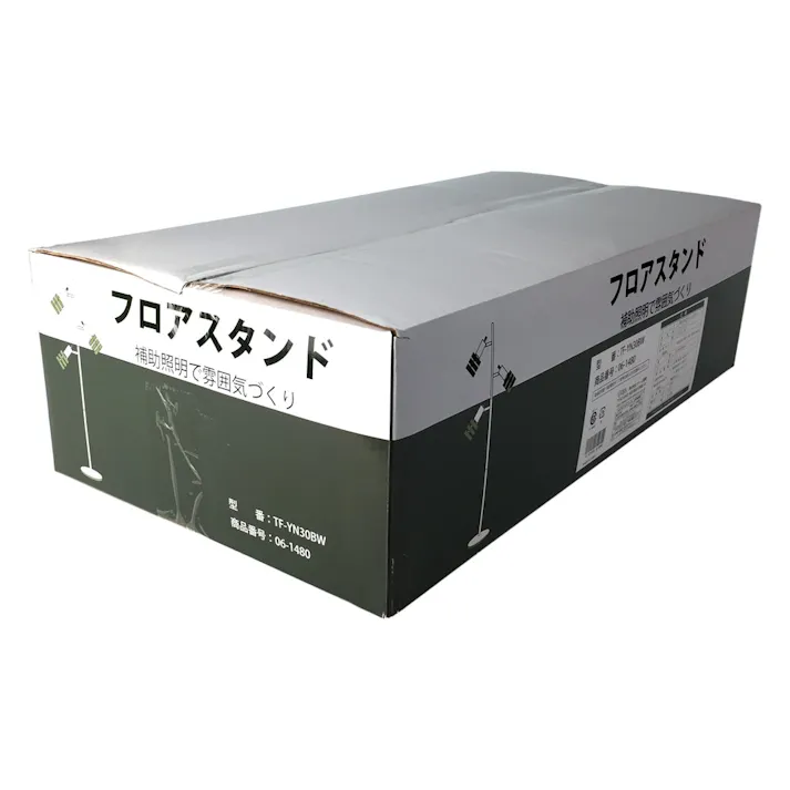 フロアスタンド ウッドリング 木枠 E17 TF-YN30BW