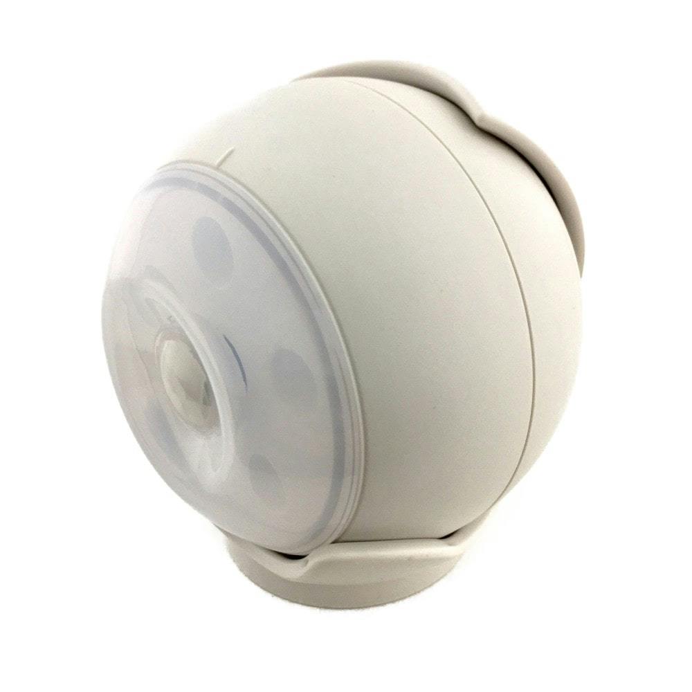 LEDセンサーライト LS-B15-W ホワイト 約15ルーメン 防犯 人感・明暗