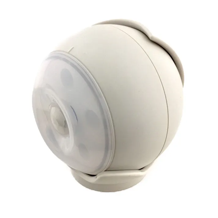 LEDセンサーライト LS-B15-W ホワイト 約15ルーメン 防犯 人感・明暗センサー 屋内用 壁面・床面設置