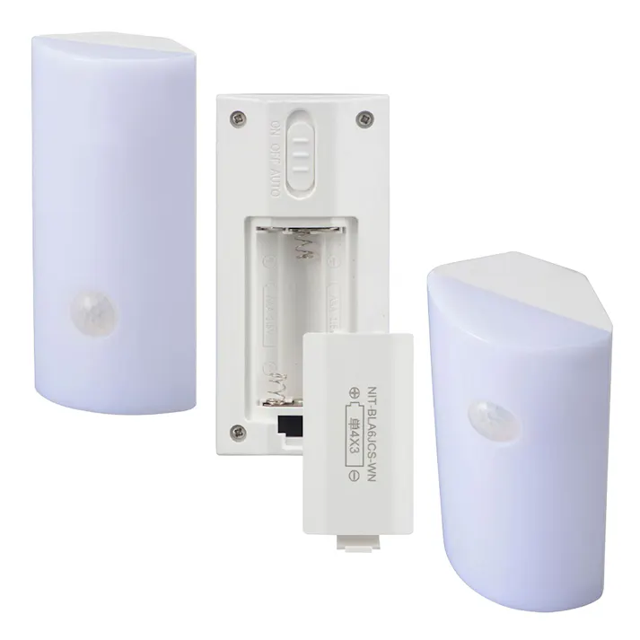 LEDセンサーライト 人感明暗センサー NIT-BLA6JCS-WN