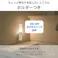 LEDセンサーライト 人感明暗センサー ハンディライト NIT-BLA6JB-WL