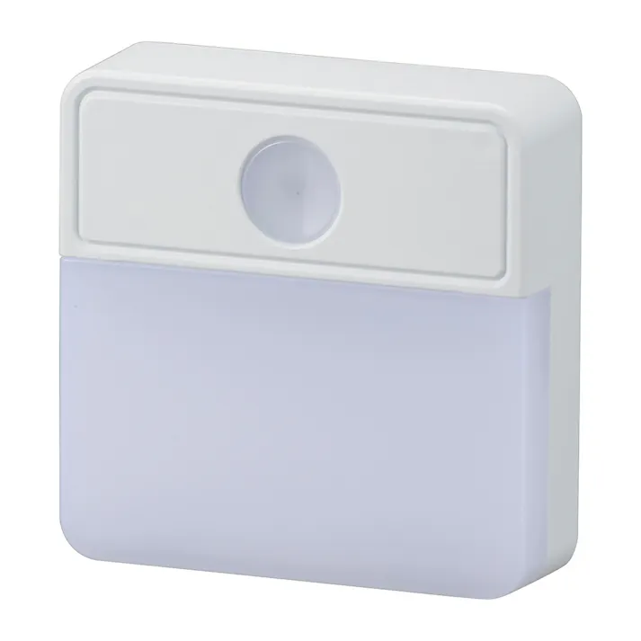 薄型LEDナイトライト 明暗センサー式 電球色 NIT-ALA6MSQ-WL