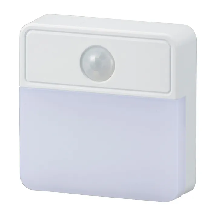 薄型LEDナイトライト 明暗人感センサー式 電球色 NIT-ALA6JSQ-WL
