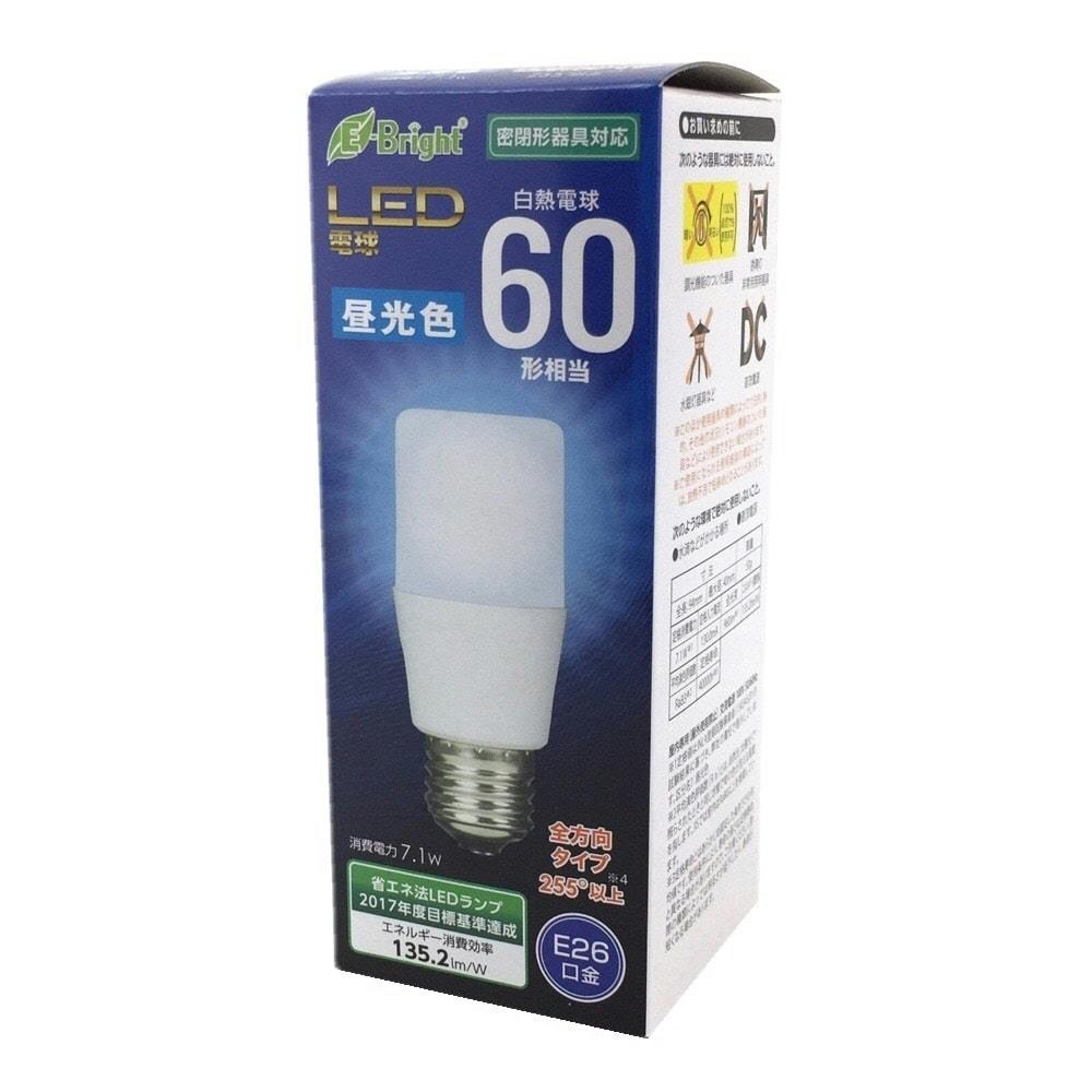 LED電球 T形 E26 60形相当 昼光色 LDT7D-G AG20 LED電球 LED電球 T形 E26 60形相当 昼光色 LDT7D-G AG20 LED電球