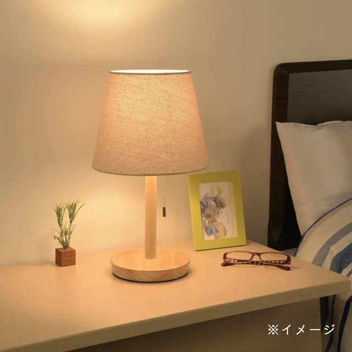 テーブルスタンド 木製 ナチュラル 電球別売 TT-YN26MAW-NA