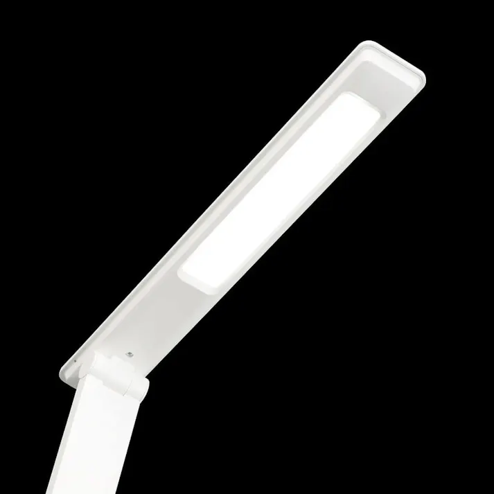 充電式LEDデスクランプ 3段調光 昼白色 ホワイト DS-LS15DSMC-W 06-3824