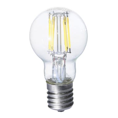オーム電機 LED電球 フィラメント クリプトン球 E17 40形相当 昼白色 LDA4N-E17 C6/PS35 06-3883