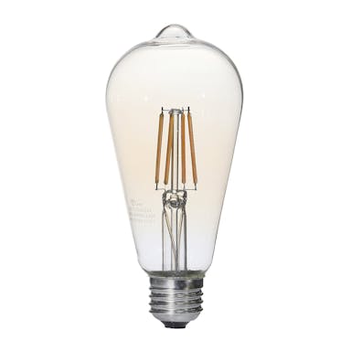 オーム電機 LEDフィラメントタイプレトロ球 E26 40形相当 キャンドル色 06-3894 LDF3L C6/G