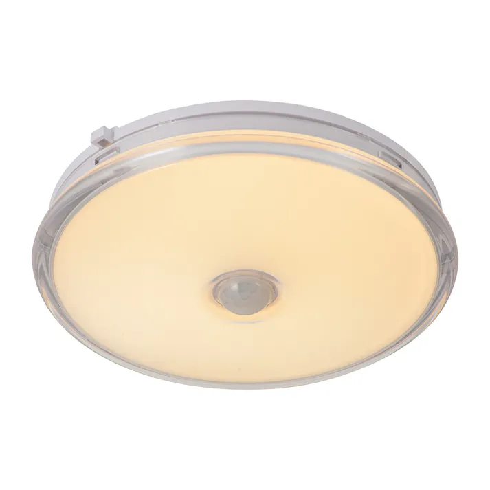 LED薄形ミニシーリングライトセンサー付 60形 700ルーメン 電球色 LE-Y8LK-WS R 防犯 人感・明暗センサー 屋内用