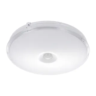 LED薄形ミニシーリングライトセンサー付 100形 1340ルーメン 電球色 LE-Y14LK-WS R 防犯 人感・明暗センサー 屋内用