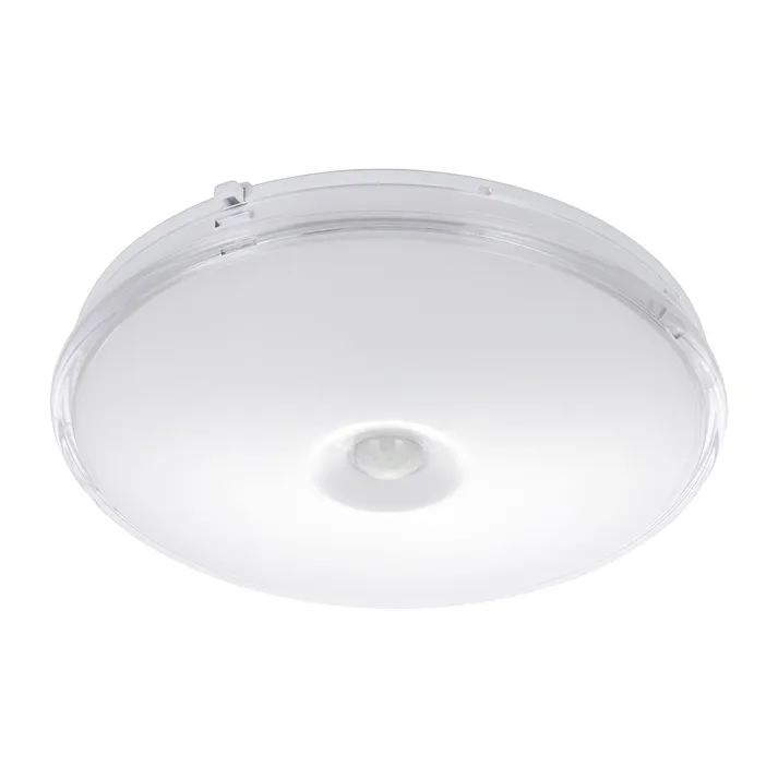 LED薄形ミニシーリングライトセンサー付 100形 1340ルーメン 電球色 LE-Y14LK-WS R 防犯 人感・明暗センサー 屋内用