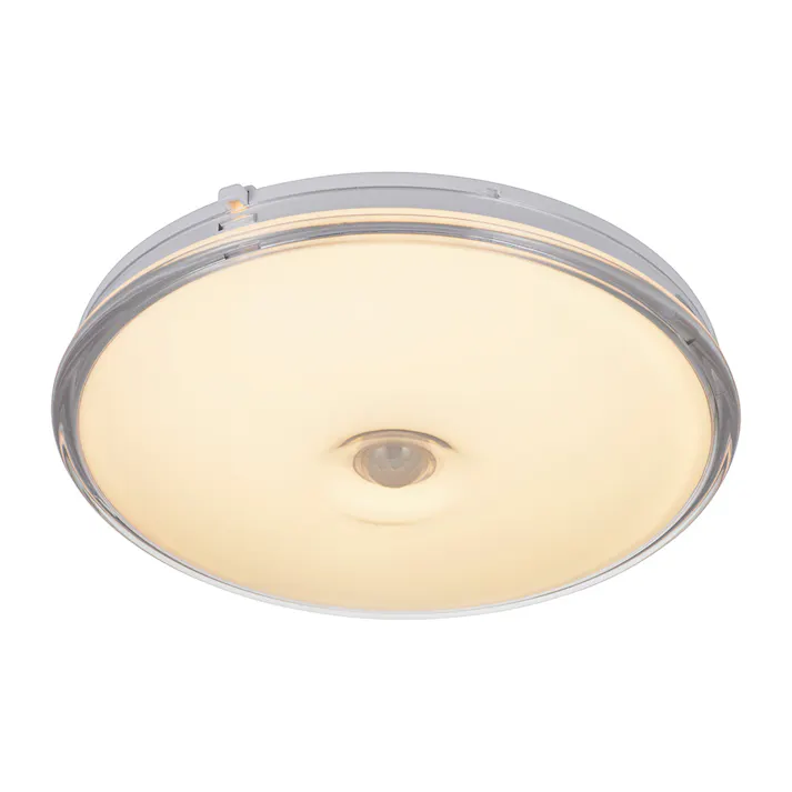 LED薄形ミニシーリングライトセンサー付 100形 1340ルーメン 電球色 LE-Y14LK-WS R 防犯 人感・明暗センサー 屋内用