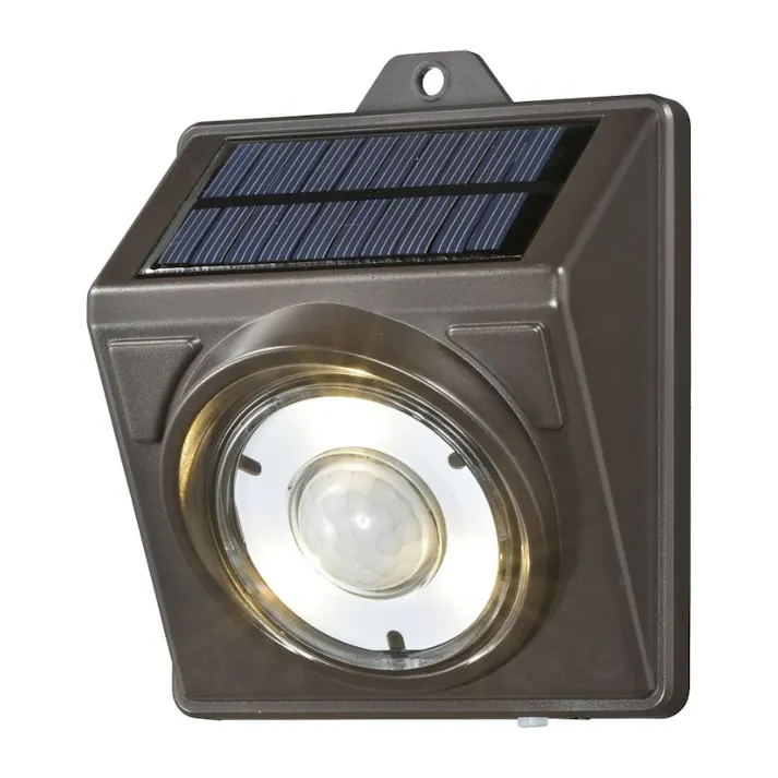 LEDソーラーライト ブラウン 電球色 100ルーメン LT-SSLS10LW(販売終了)