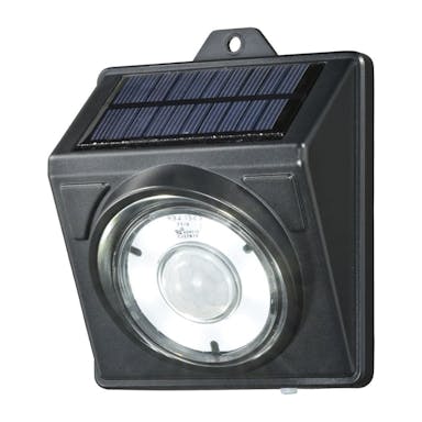 オーム電機 LEDソーラーライト ブラック 200lm(販売終了)