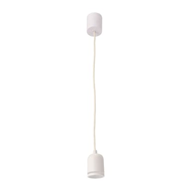 オーム電機 LED付きペンダントライト 電球色 ホワイト LT-YR8-W 06-4167