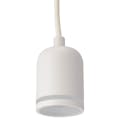 オーム電機 LED付きペンダントライト 電球色 ホワイト LT-YR8-W 06-4167