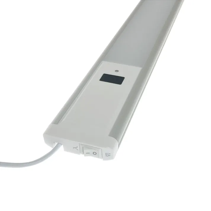 LEDエコスリム センサースイッチ式ライト 9W 昼光色 LT-NLEST09D-HS 900ルーメン 防犯 屋内専用 薄型 台所・棚下・洗面所向け