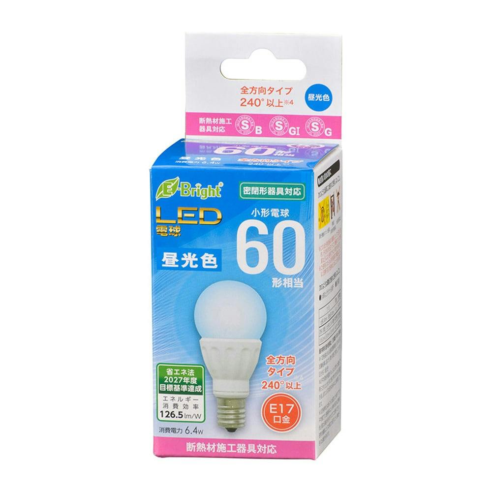 LED電球 小形 E17 60形相当 昼光色 LDA6D-G-E17 IS22 06-4 LED電球 LED電球 小形 E17 60形相当 昼光色 LDA6D-G-E17 IS22 06-4 LED電球