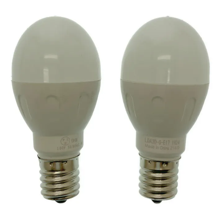 LED電球 25形 昼光色 2個入り LDA3D-G-E17 IH24