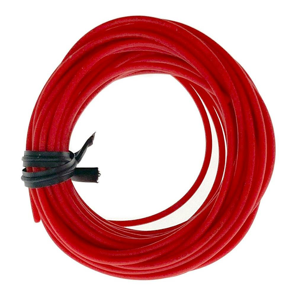 工作用コード 5m 赤 DZ-24-05R 06-4935 | 電線・電材 通販