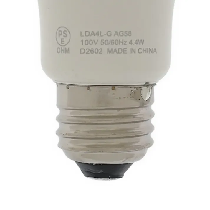 LED電球 E26 40形相当 電球色 LDA4L-G AG58