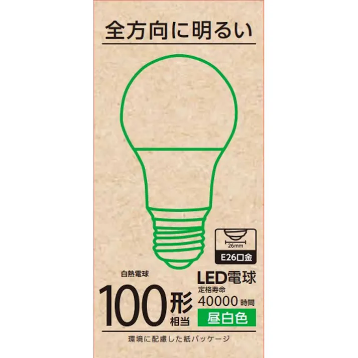 LED電球全方向 100形 昼白色 LDA11N-G AG58