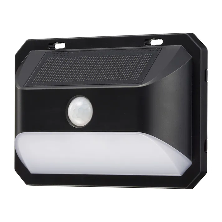 LEDセンサーウォールライト ソーラー 400ルーメン LS-B400JW-SD2