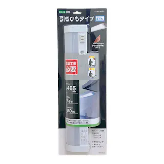 LED流し元灯 15形 昼光色 引きひもタイプ LT-NKL10D-CK 06-5319