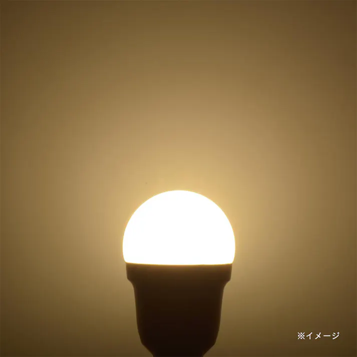 LED電球 小形 E17 60形相当 電球色 2個入 LDA6L-G-E17