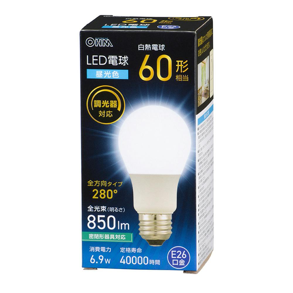 LED電球 E26 60形相当 調光器対応 昼光色 LDA7D-G/D AG5 | 電球 通販