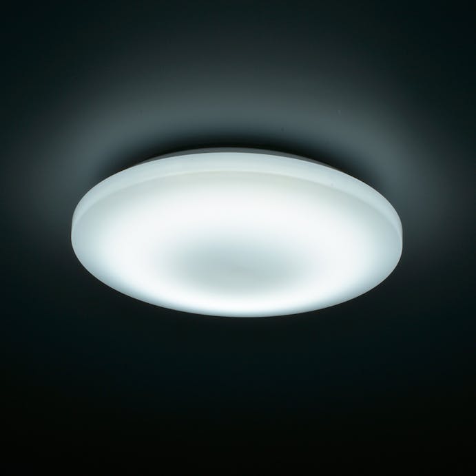 オーム電機 LEDシーリングライト 調光 12畳用 リモコン付 昼光色 LE-Y45DBG-W4 06-5597