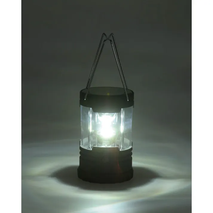 LEDランタンソーラー充電式 ブラック ML-05K