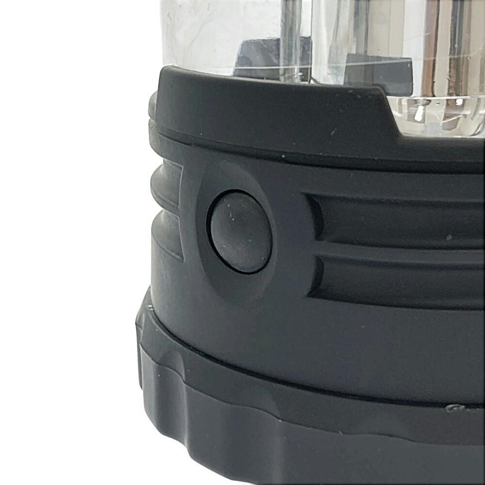 LEDランタンソーラー充電式 ブラック ML-05K | 懐中電灯・ランタン