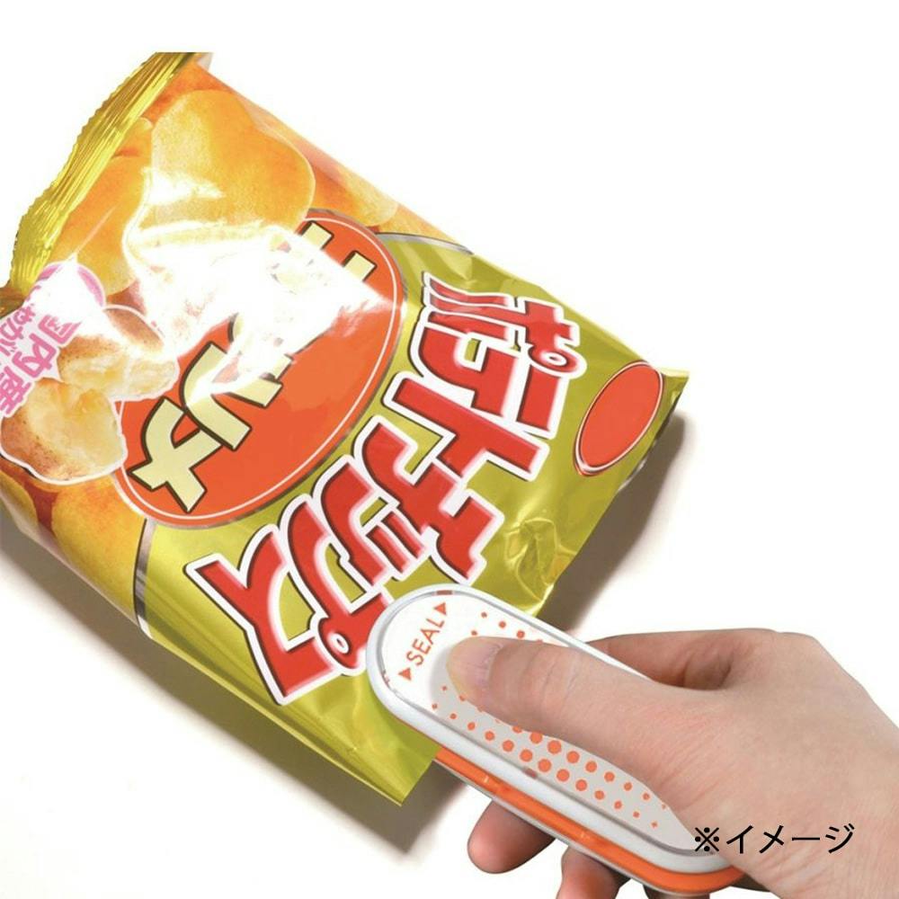 カッター付き ハンディシーラー KAJ-Z800-D 07-9900 | キッチン家電
