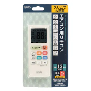 エアコン用リモコン 汎用 OAR-N9 08-0200