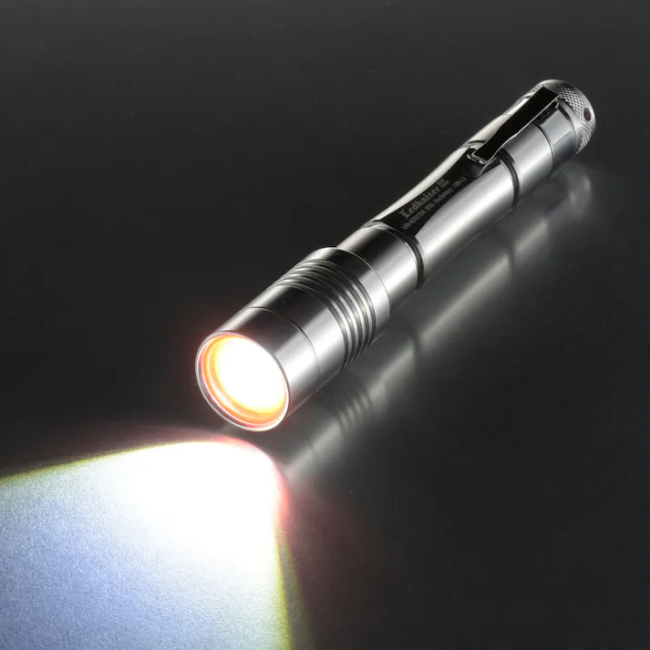 防水LEDズームライト レッドカイザー 500ルーメン LHA-KS321ZI-S2 08-1012