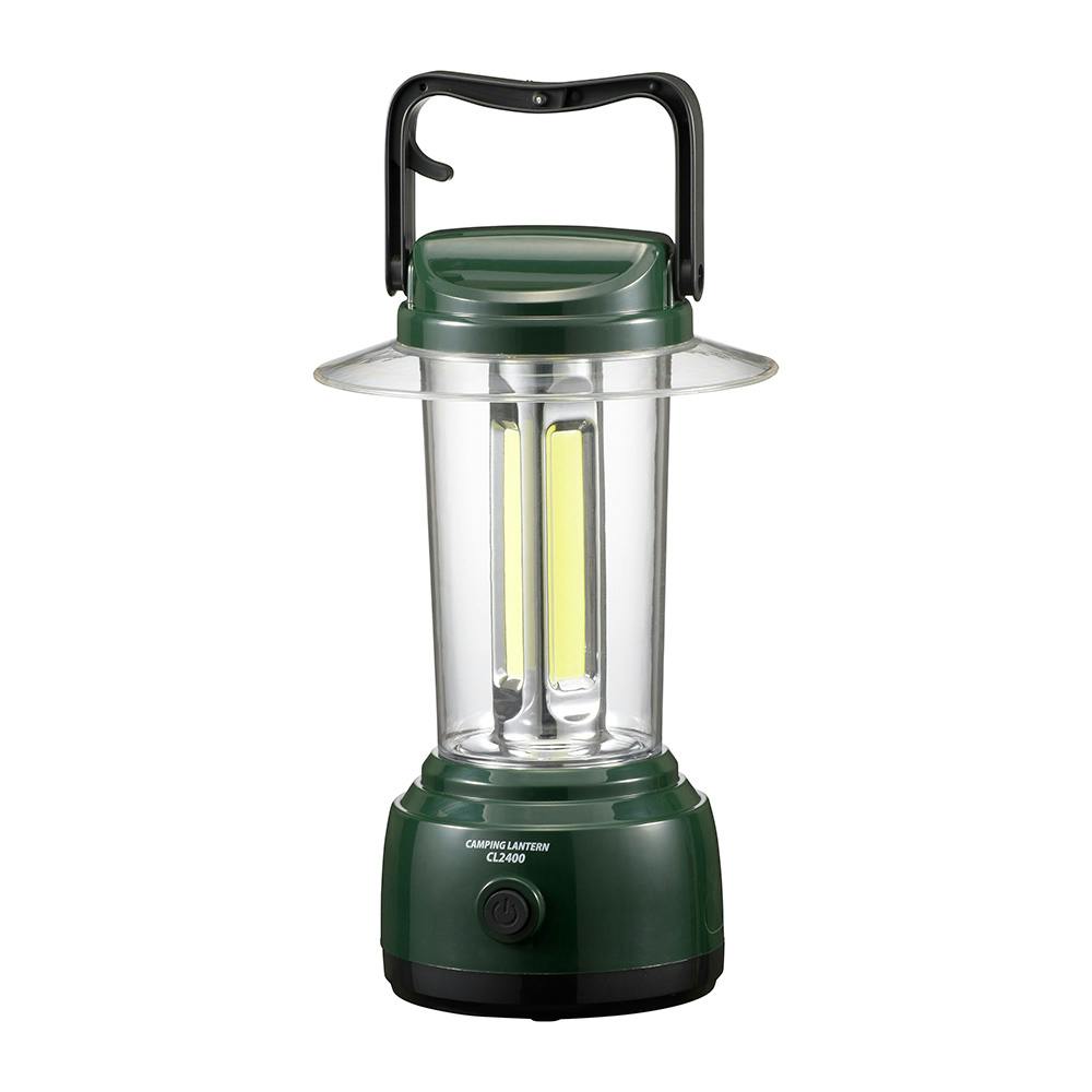 LEDキャンピングランタン 2400ルーメン LN-CL2400-G | 懐中電灯
