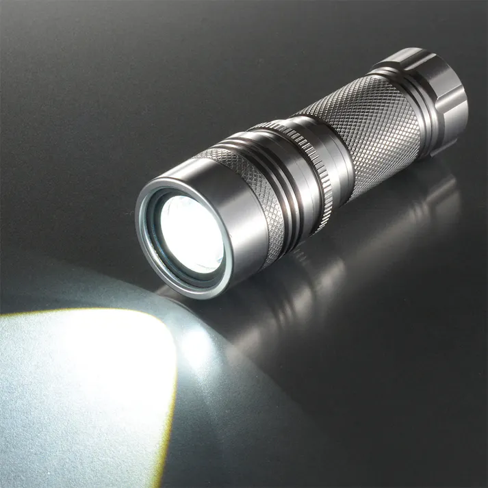 防水LEDズームライト SPARKLED ZOOM 500lm LHA-SP500Z-S