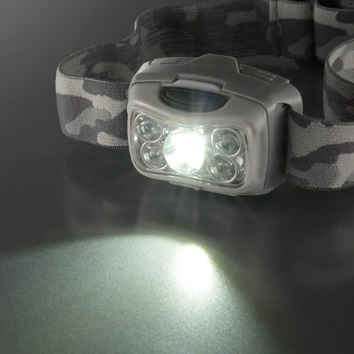 LEDヘッドライトリードウォーリア 迷彩 400ルーメン LC-LW400RG-H