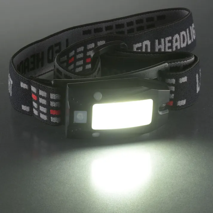 LEDヘッドライト USB充電式 180ルーメン LC-HUS180S-K