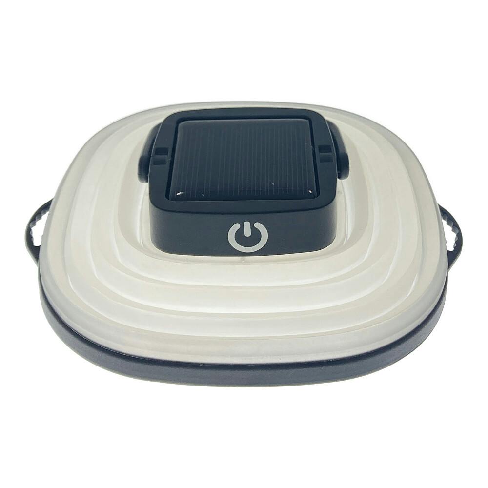 sol 折りたたみ式ランタン ホワイト 折りたたみ式ソーラーランタン 80ルーメン LN-C08A5 | キャンプ