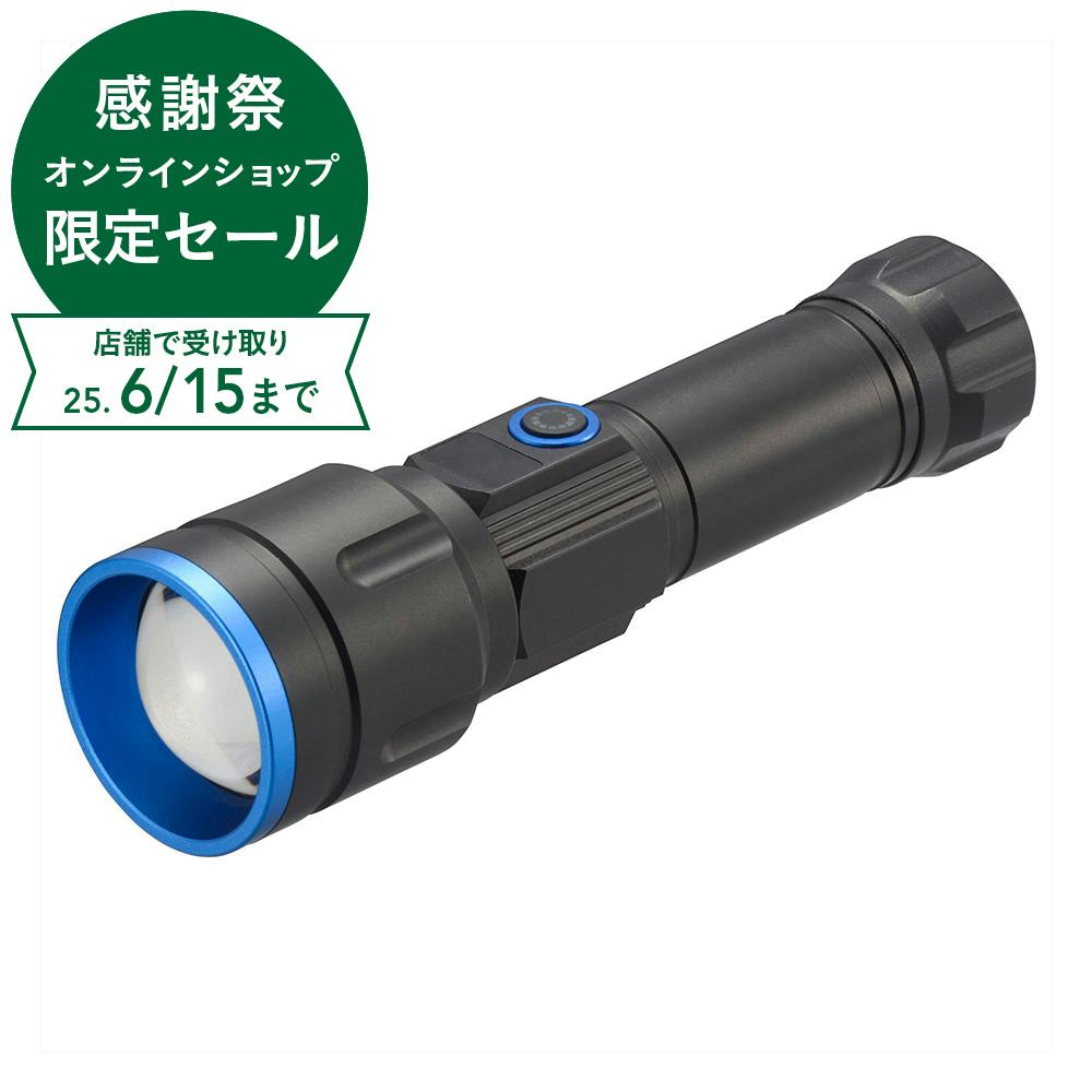 充電式 GLEDライト リン酸鉄仕様 500ルーメン LH-CPL50A5 懐中電灯 充電式 GLEDライト リン酸鉄仕様 500ルーメン LH-CPL50A5 懐中電灯