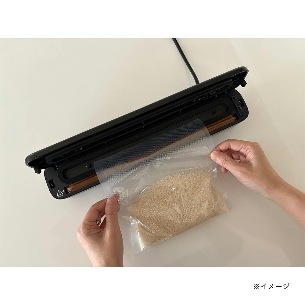 【美品】パッカー シーリングパッカー ブラック COK-E-SL04-K | キッチン家電 通販