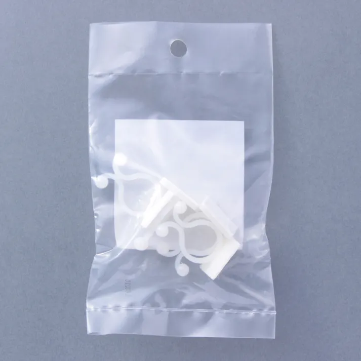 ベース付ツイストタイ 白 内径φ16mm DZ-BTT8ABZ 09-1678 4個入