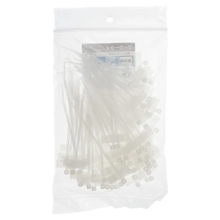 マーカータイ 屋内用 100mm 白 MT-N100-W100P 09-1946 100本入