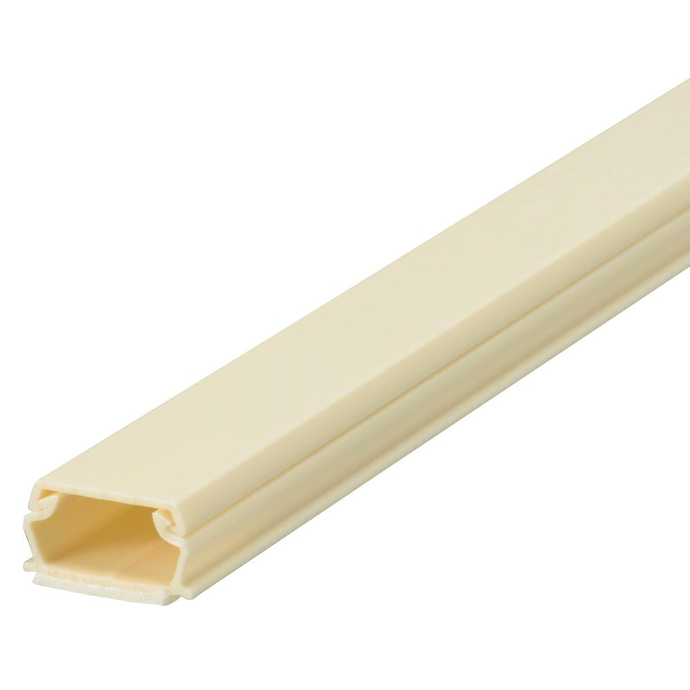 テープ付き ABSモール 2号 ミルキー 91cm