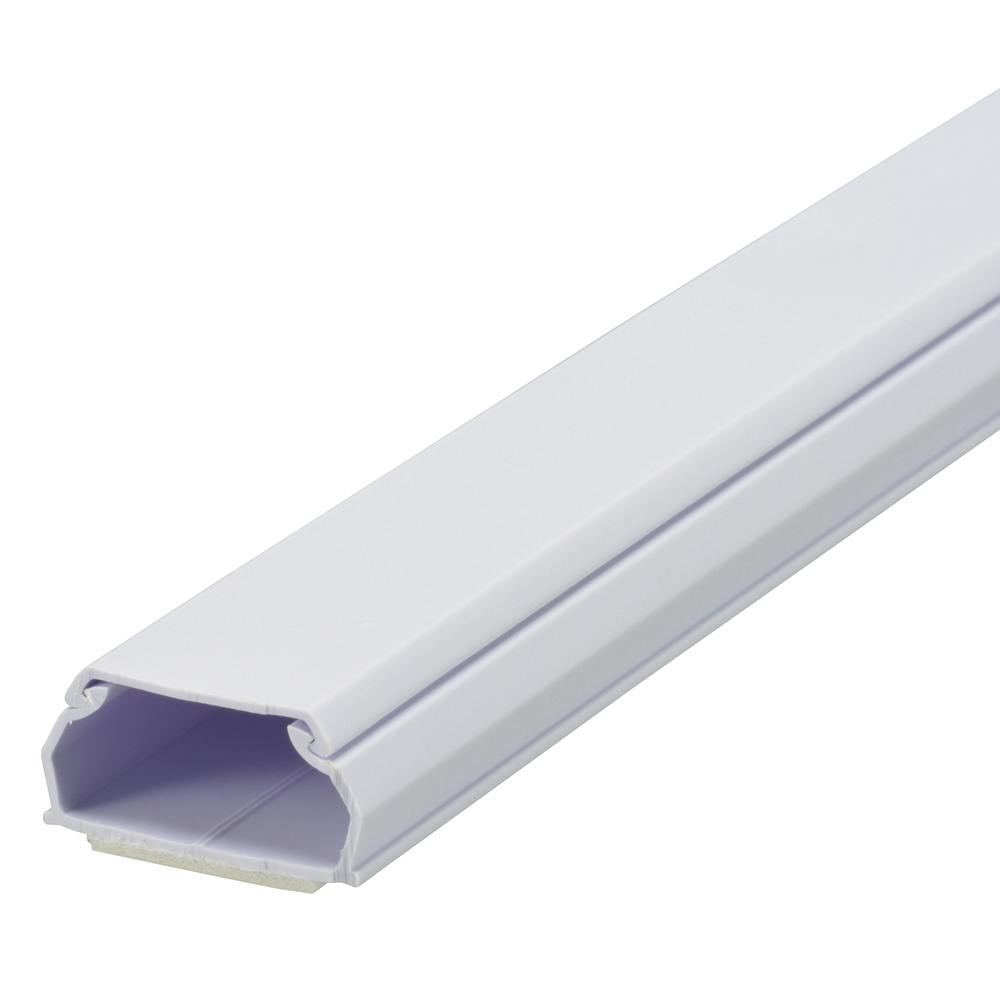 テープ付き ABSモール 3号 ホワイト 91cm